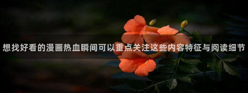 羞羞漫画连载榜：想找好看的漫画热血瞬间可以重点关注这些内容特征与阅读细节